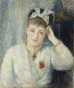 Pierre Auguste Renoir Madame Murer painting
